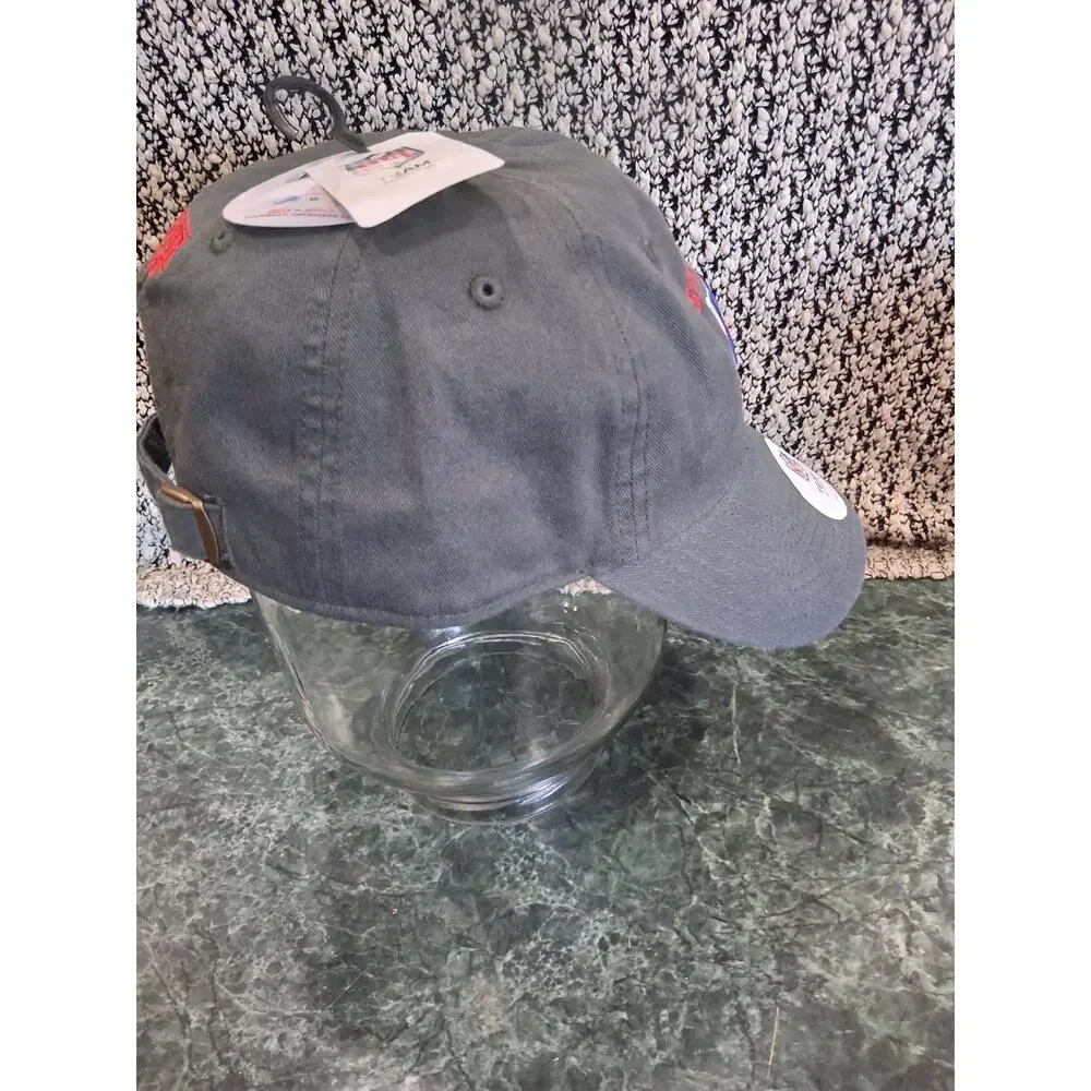 NFL Team Headwear Cap Stranger Things Adjustable Gray Hat One Size NWT